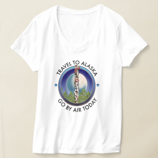 Alaska reizen logo t-shirt (Laagn)