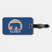 Alaska Retro Beer Bagagelabel (Achterkant horizontaal)