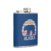 Alaska Retro Beer Heupfles (Rechts)
