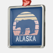 Alaska Retro Beer Metalen Ornament (Links)