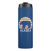Alaska Retro Beer Thermosbeker (Voorkant)