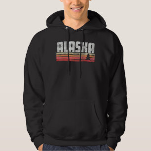 Alaska Retro Style 70s 90s Mannen Vrouwen Hoodie