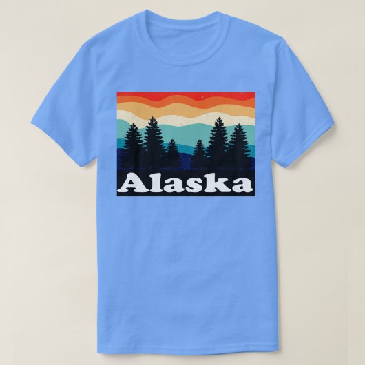 Alaska Retro T-shirt (Design voorkant)