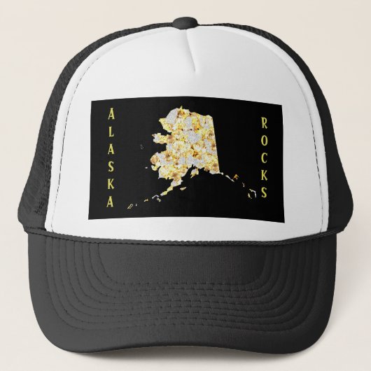 ALASKA ROCKS TRUCKER PET (Voorkant)