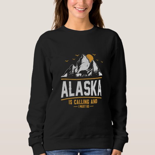 Alaska roept en ik moet gaan 3 trui (Voorkant)