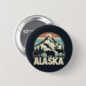 Alaska Ronde Button 5,7 Cm (Voorkant /achterkant)