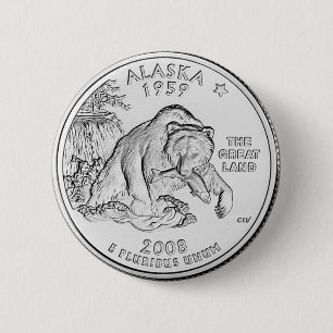 Alaska Ronde Button 5,7 Cm