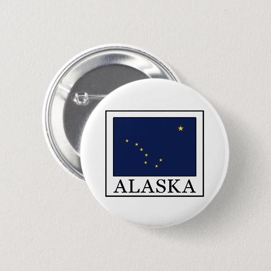 Alaska Ronde Button 5,7 Cm (Voorkant /achterkant)