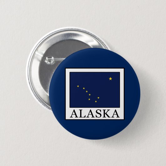 Alaska Ronde Button 5,7 Cm (Voorkant /achterkant)