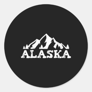Alaska Ronde Sticker