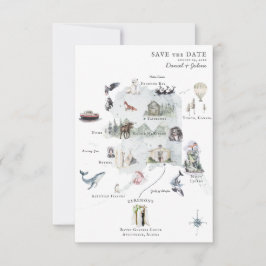 Alaska | Routekaart bestemming bruiloft