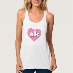 Alaska roze hart - Ik hou van ak Tanktop