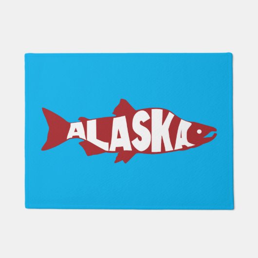 Alaska Salmon Deurmat (Voorkant)