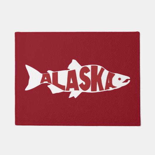Alaska Salmon Doormat Deurmat (Voorkant)