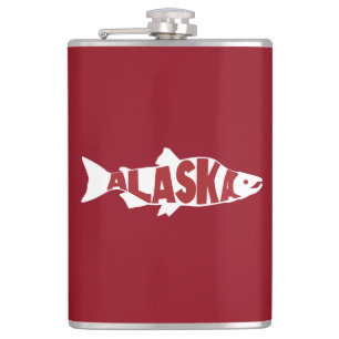 Alaska Salmon Flask Heupfles