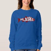 Alaska Salmon Sweatshirt (Voorkant)