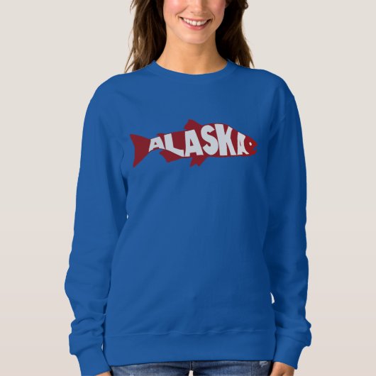 Alaska Salmon Sweatshirt (Voorkant)