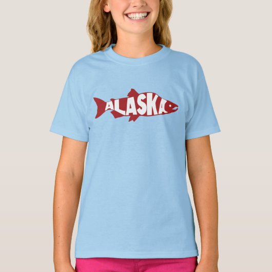 Alaska Salmon T-shirt (Voorkant)