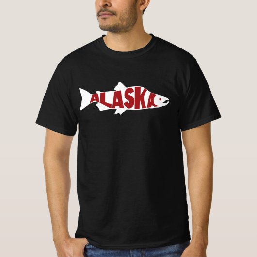 Alaska Salmon T-shirt (Voorkant)