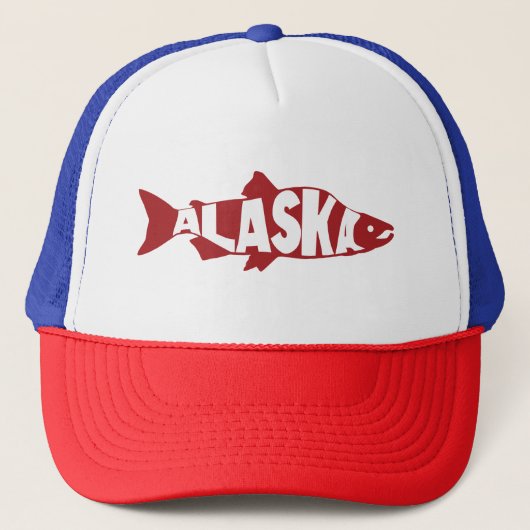 Alaska Salmon Trucker Pet (Voorkant)