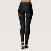 Alaska Salmon Vist inheemse inheemse indigen Leggings (Achterkant)