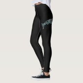 Alaska Salmon Vist inheemse inheemse indigen Leggings (Links)
