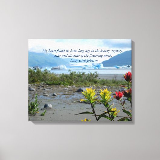 Alaska Scenery Canvas Afdruk (Voorkant)