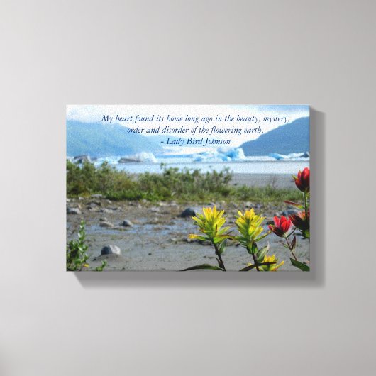 Alaska Scenery Canvas Afdruk (Voorkant)