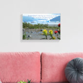Alaska Scenery Canvas Afdruk (Insitu (Woonkamer))
