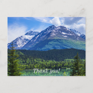 Alaska Scenic Byway Berg Briefkaart