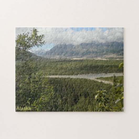 Alaska Schilderachtig Uitzicht Legpuzzel (Horizontaal)