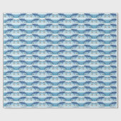 Alaska Sea Life Holiday Wrapping Paper Cadeaupapier (Vlak)