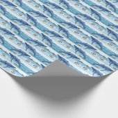 Alaska Sea Life Holiday Wrapping Paper Cadeaupapier (Hoek)