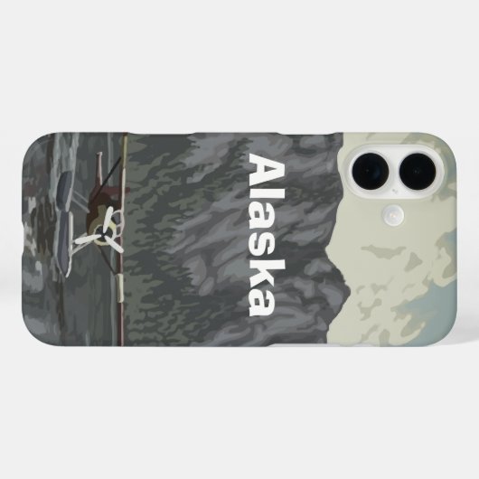 Alaska Seaplane Case-Mate iPhone Case (Achterkant (horizontaal))