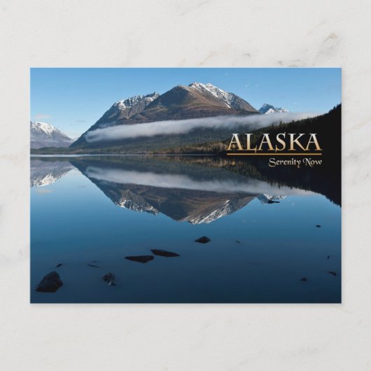 Alaska Serenity Now Briefkaart (Voorkant)