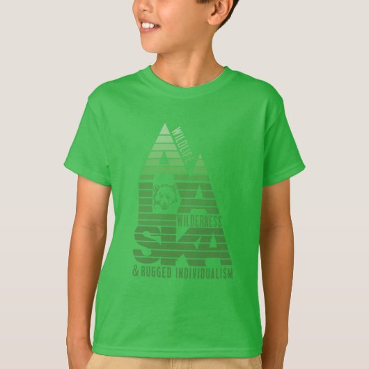 ALASKA-shirten en -jassen T-shirt (Voorkant)
