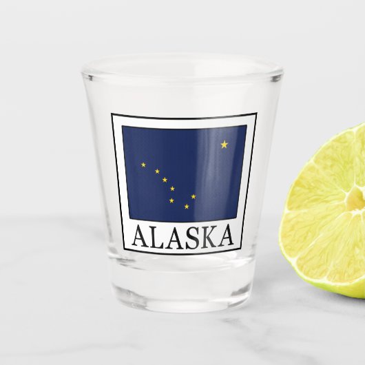 Alaska Shot Glas (Voorkant)