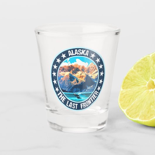 Alaska Shot Glas (Voorkant)