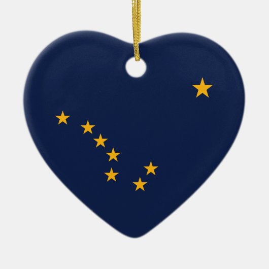 Alaska-sieraad Keramisch Ornament (Voorkant)