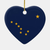 Alaska-sieraad Keramisch Ornament (Achterkant)