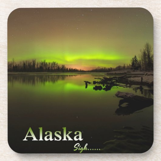 Alaska Sigh.... Bier Onderzetter (Voorkant)