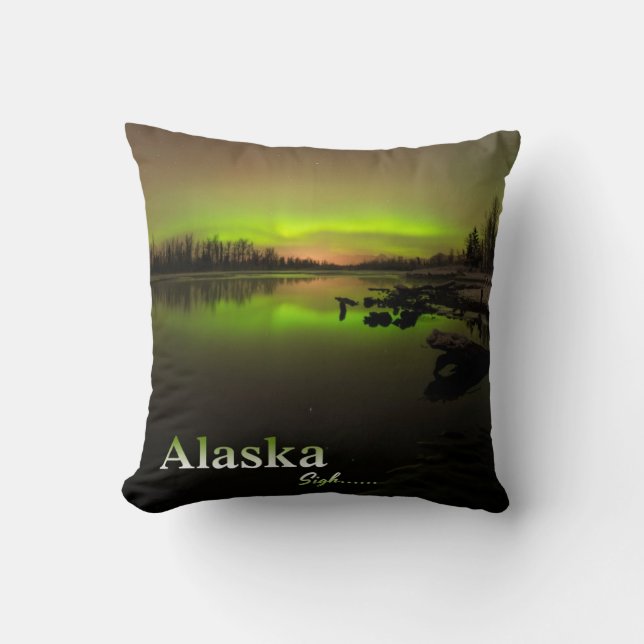 Alaska Sigh.... Kussen (Voorkant)