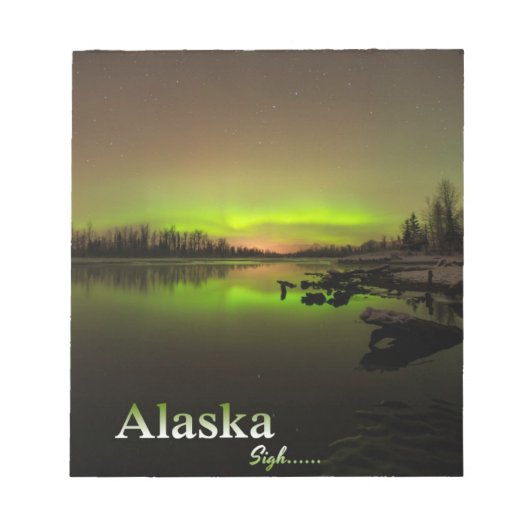 Alaska Sigh.... Notitieblok (Voorkant)