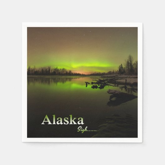 Alaska Sigh.... Servet (Voorkant)