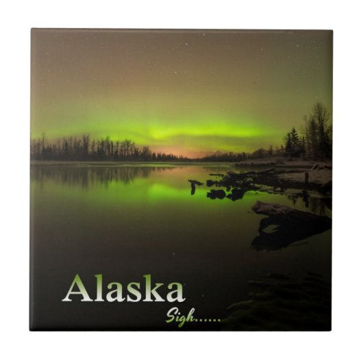 Alaska Sigh.... Tegeltje (Voorkant)