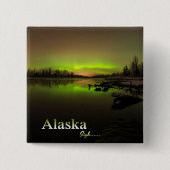 Alaska Sigh.... Vierkante Button 5,1 Cm (Voorkant)