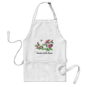 Alaska Sitka Roos Garden Standaard Schort