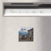 Alaska Skagway Town Buildings Foto Magneet (Insitu (Vaatwasser))