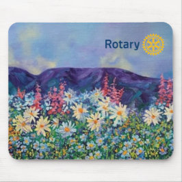 alaska slapende dame _rotary int'l Mousepad Muismat