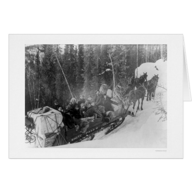 Alaska Sled Train 1903 (Voorkant Horizontaal)